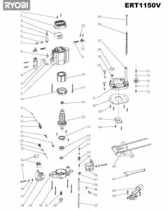 Buy A Ryobi ERT1150V Spare part or Replacement part for Your Routers and Fix Your Machine Today